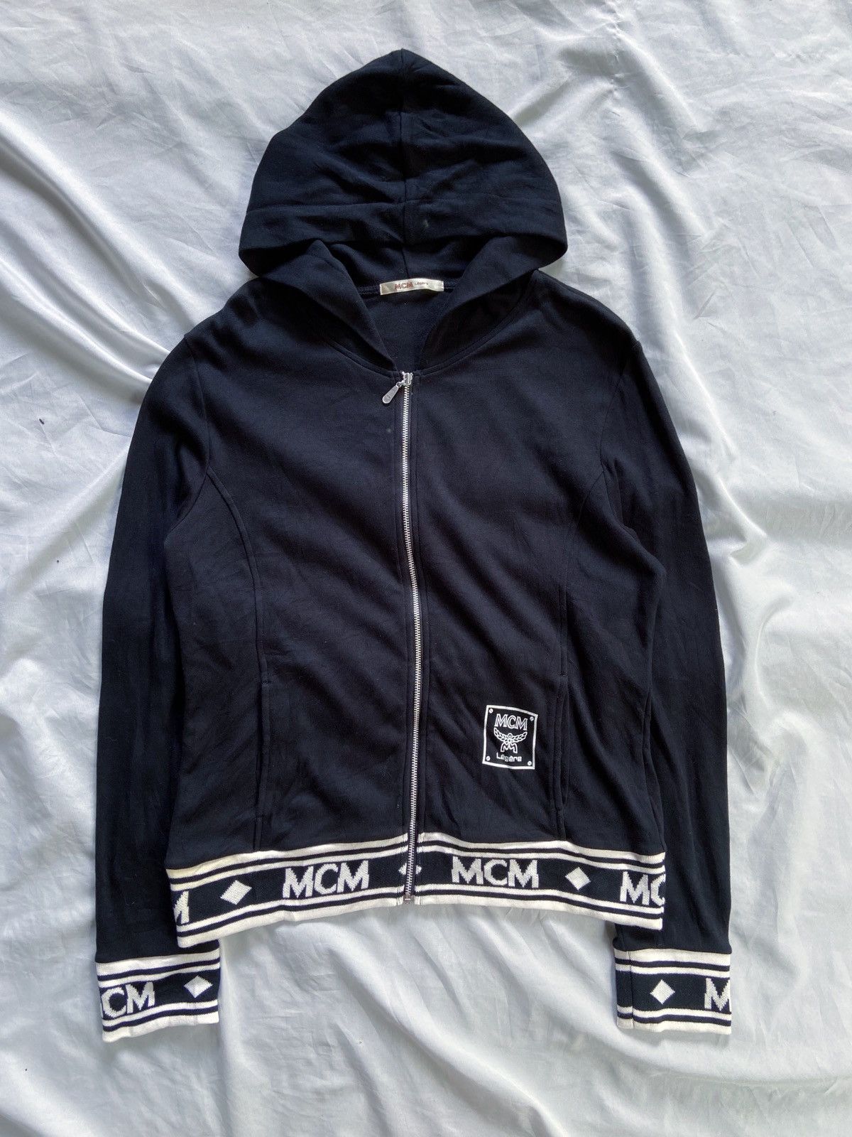 MCM LEGERE CASUAL ZIP HOODIE raf simons rick owens