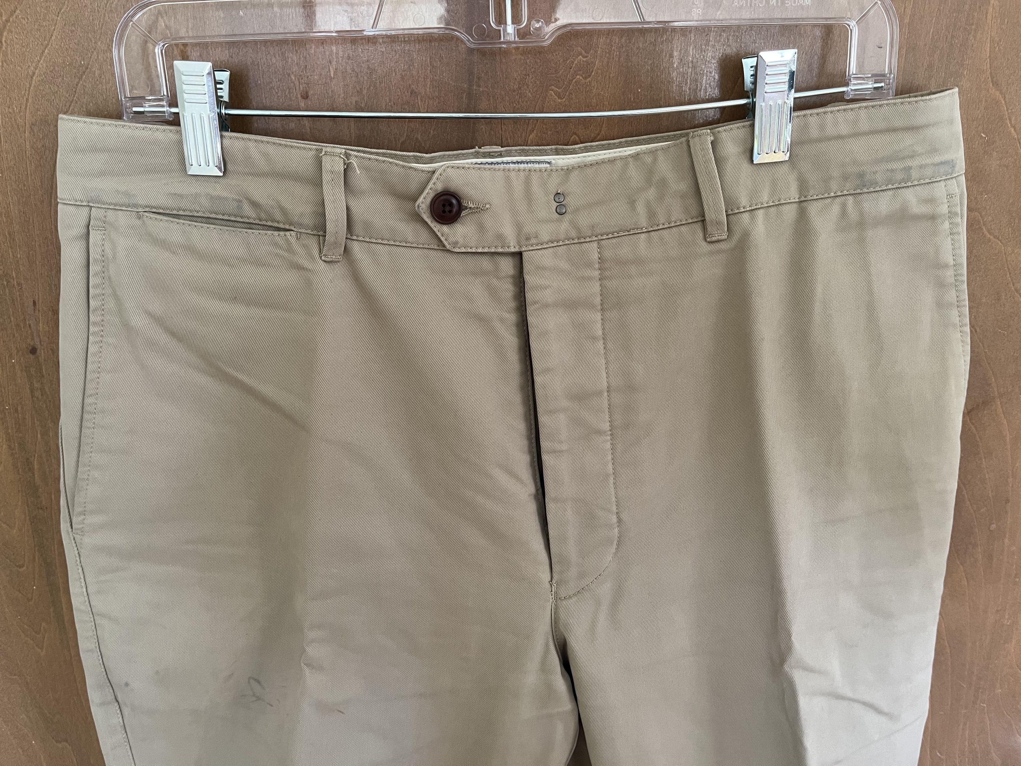 Officine Generale New Fisherman English Twill Chino Beige Size US 33 - 4 Thumbnail