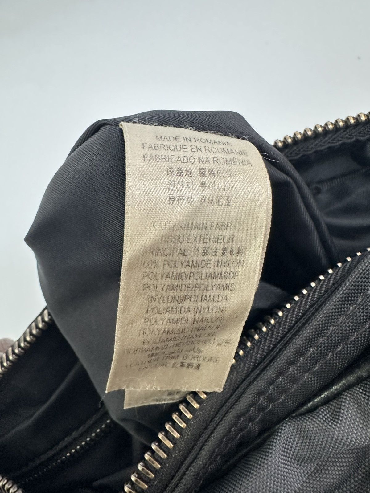 Burberry Burberry Zip Messenger Bag Smoked Check Canvas Small Size ONE SIZE - 9 Thumbnail