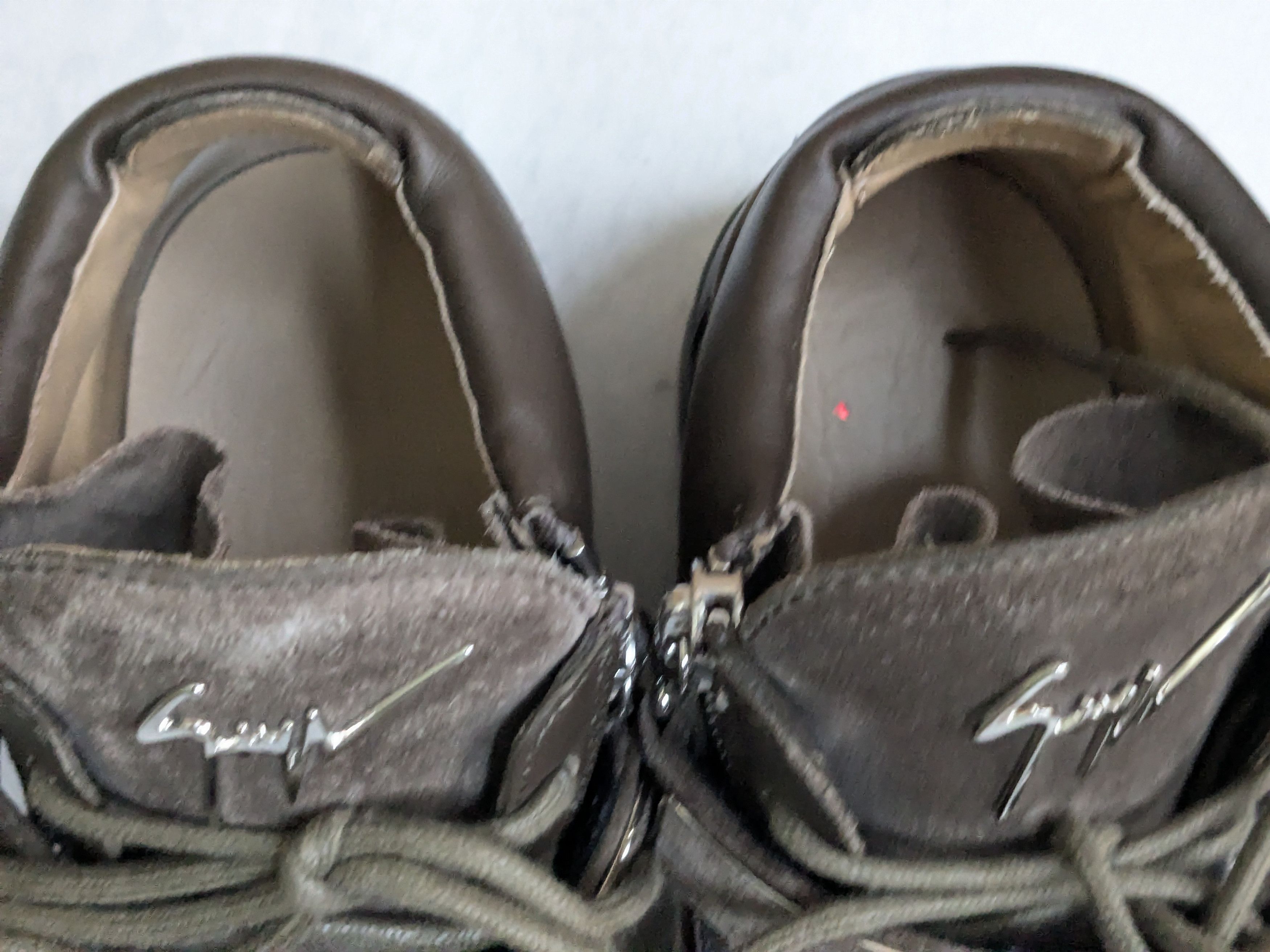 Giuseppe Zanotti Giuseppe Zanotti High Tops Brown Suede 11 44 High Size US 11 / EU 44 - 8 Thumbnail