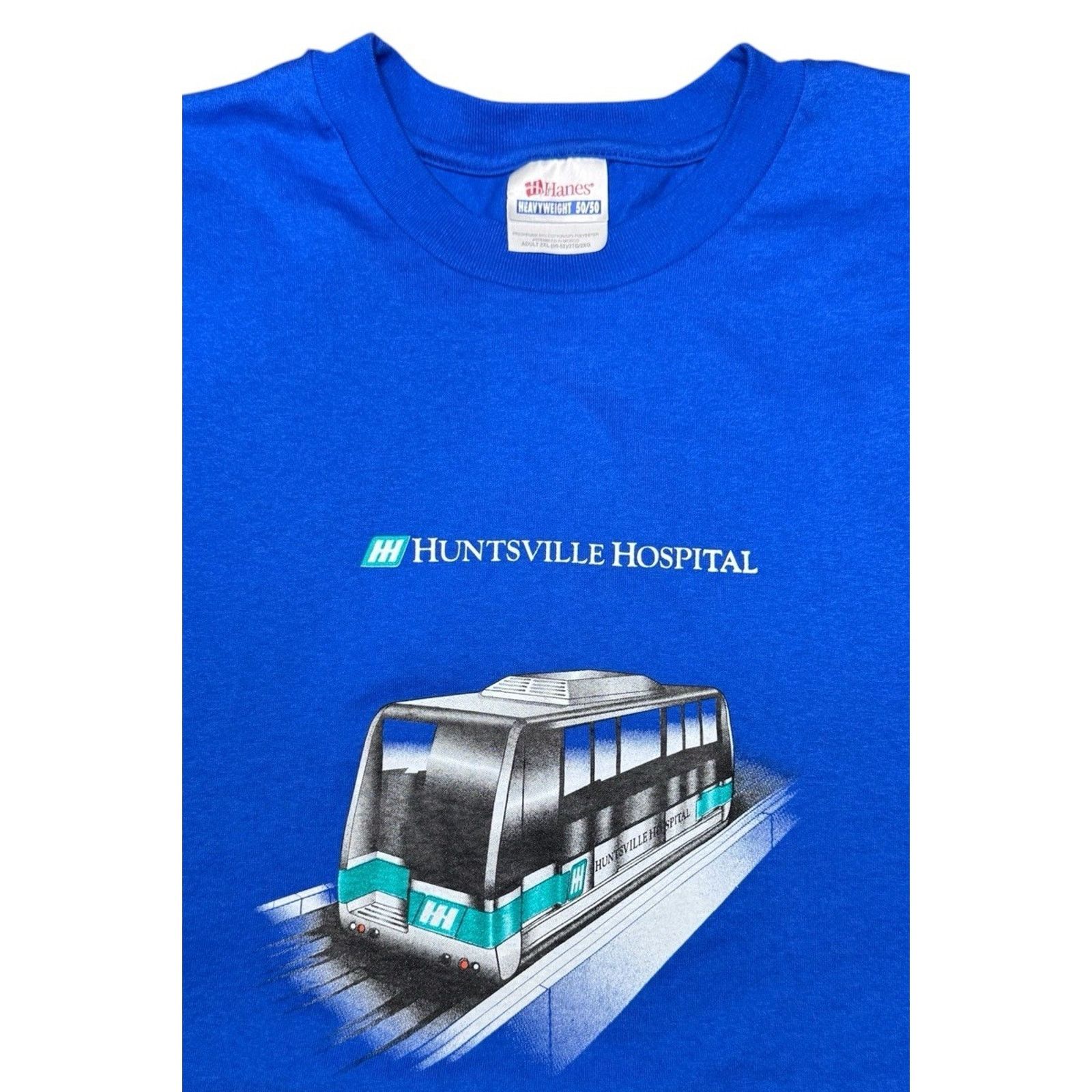 Hanes Vintage Huntsville Hospital Tram System Shirt Alabama XXL Size US XXL / EU 58 / 5 - 1 Thumbnail
