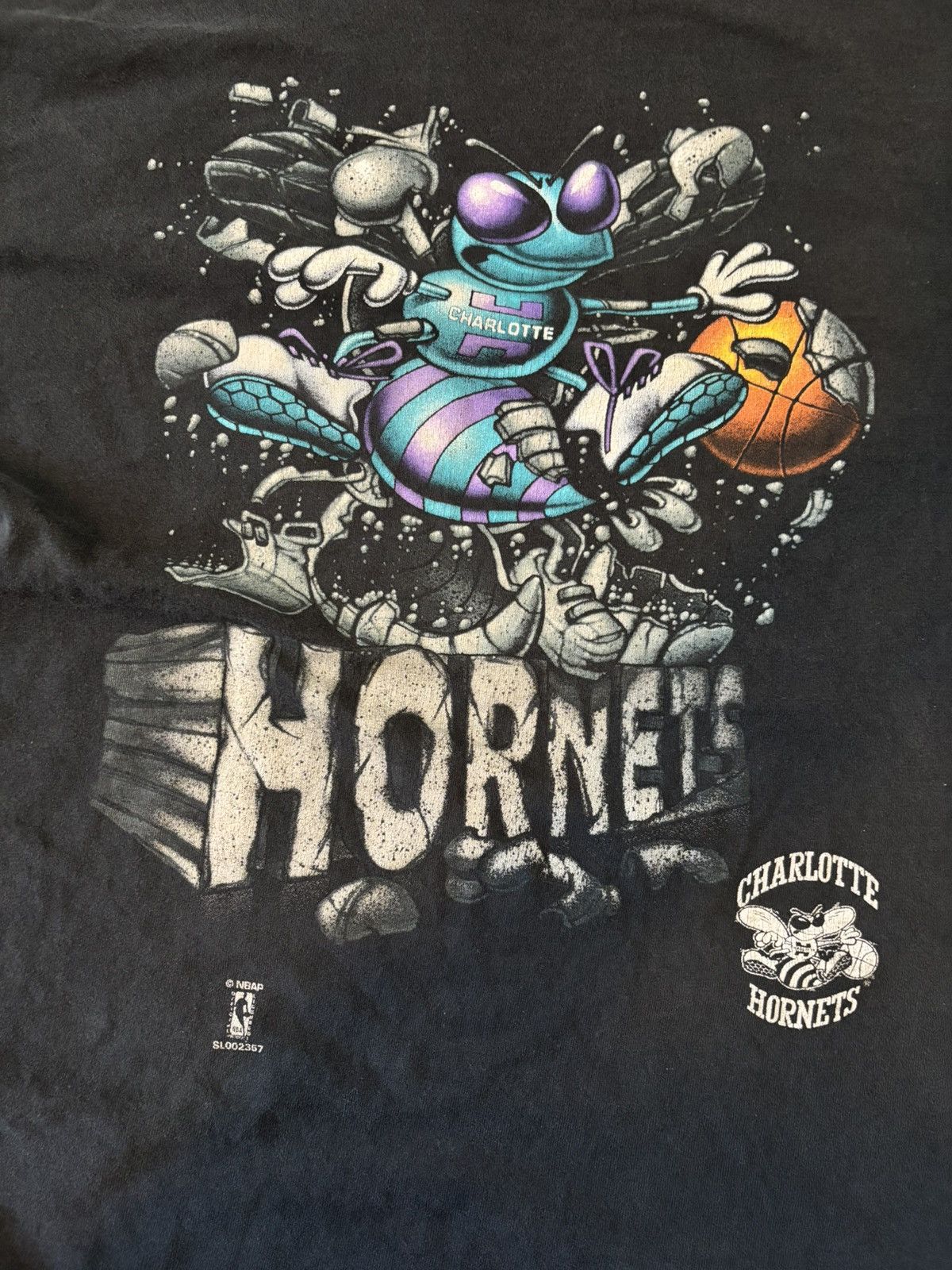 Salem Sportswear Vintage 90s Hornets Tee Size US XL / EU 56 / 4 - 2 Thumbnail