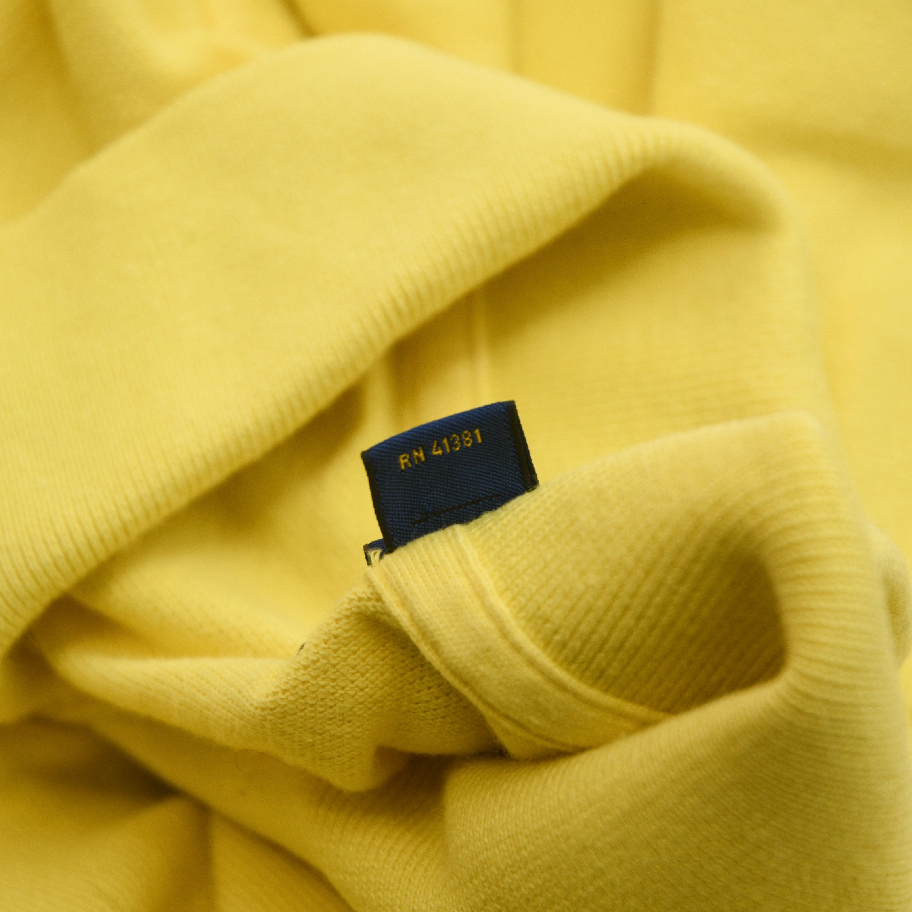 Polo Ralph Lauren Polo Ralph Lauren Slim Fit Mesh Polo Shirt Yellow Size L Size US L / EU 52-54 / 3 - 13 Thumbnail