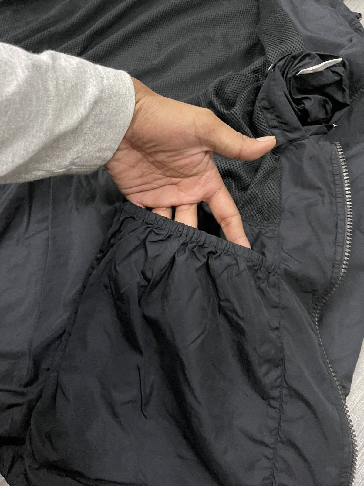Issey Miyake A/W 1997 Issey Miyake Black Tech Nylon Parka Jacket Size US M / EU 48-50 / 2 - 10 Thumbnail