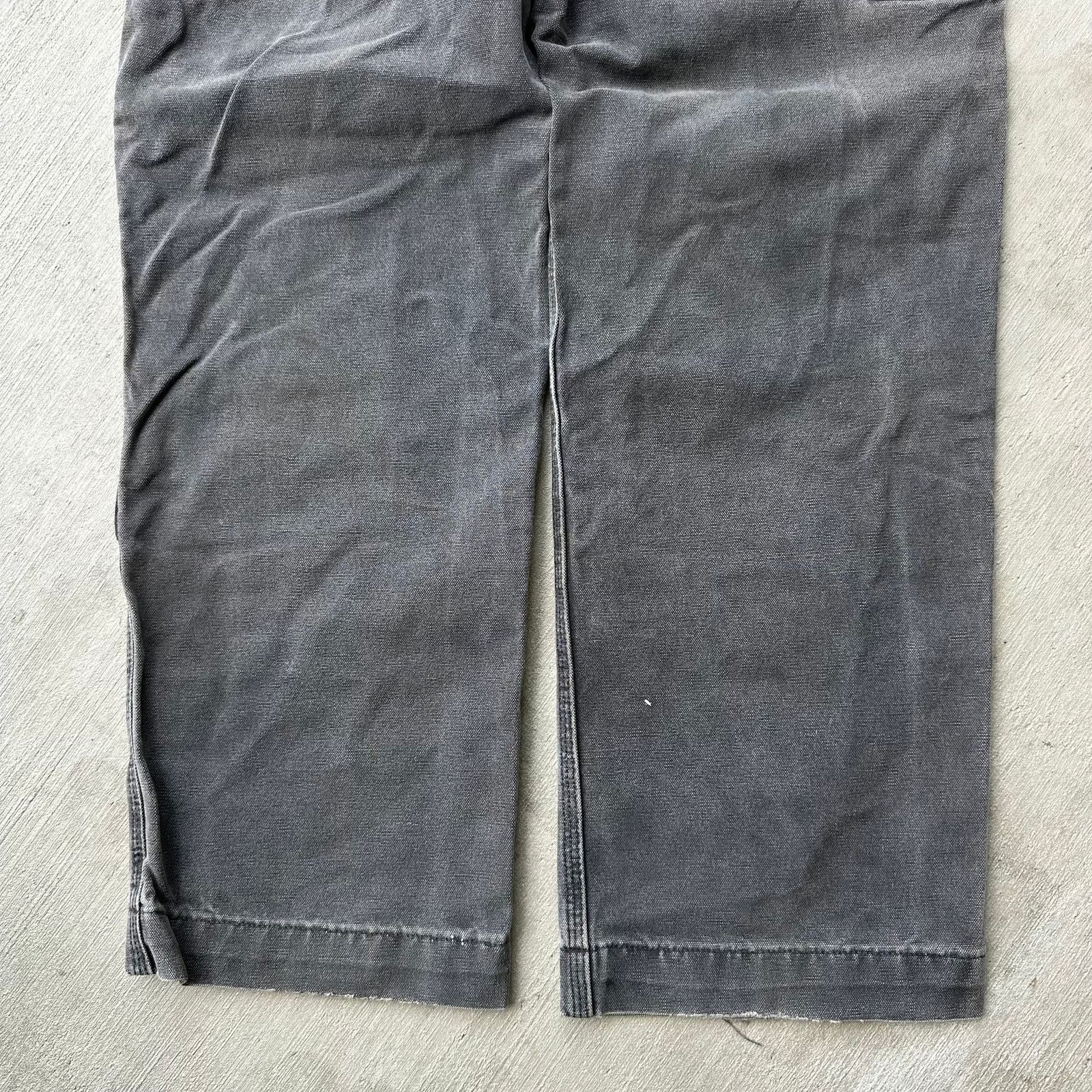 Carhartt × Vintage Carhartt WOMENS black double knee work wear carpenter pants Size US 33 - 7 Thumbnail