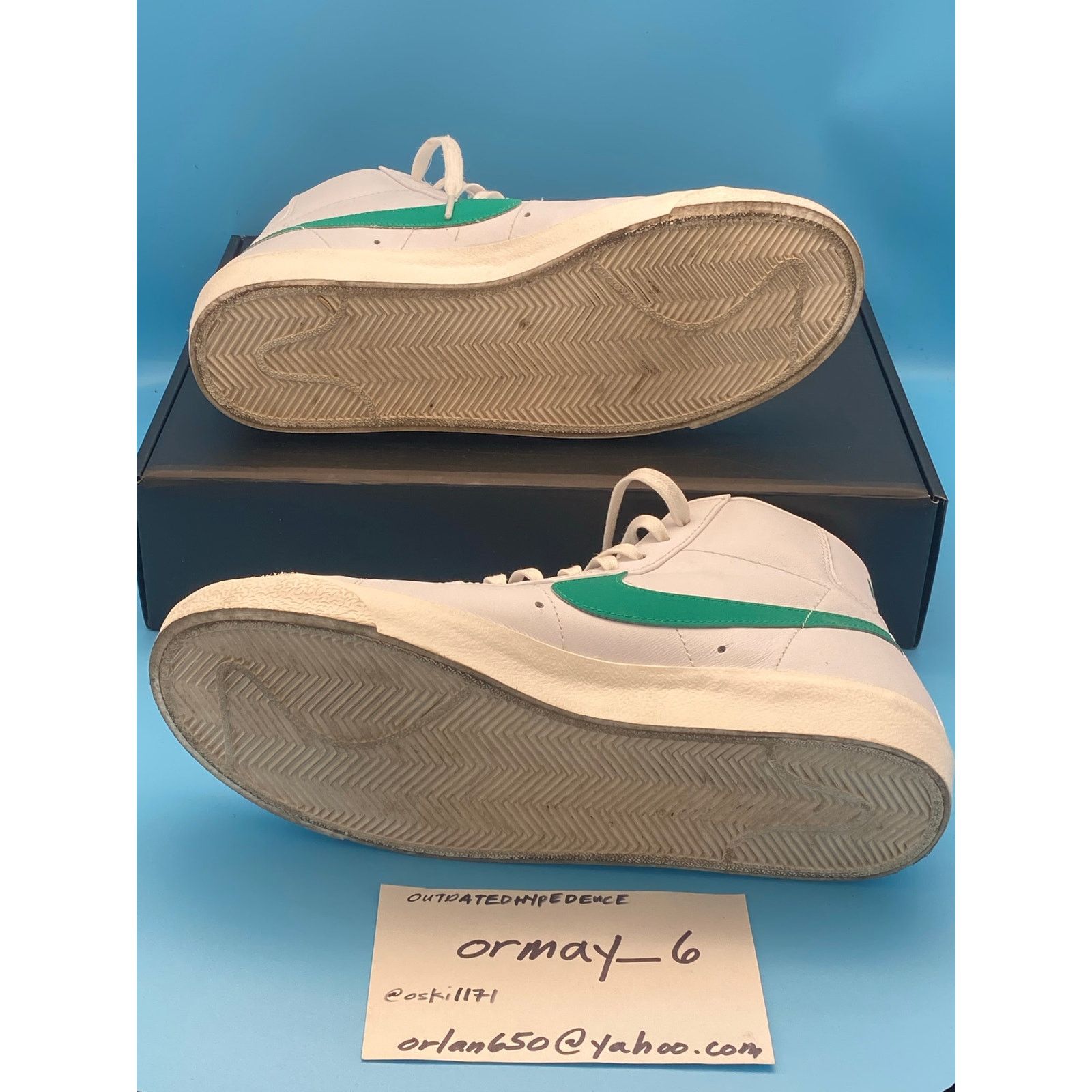 Nike Nike Blazer Mid 77 Vintage 'Lucid Green' m8 w9.5 Size US 8 / EU 41 - 3 Thumbnail