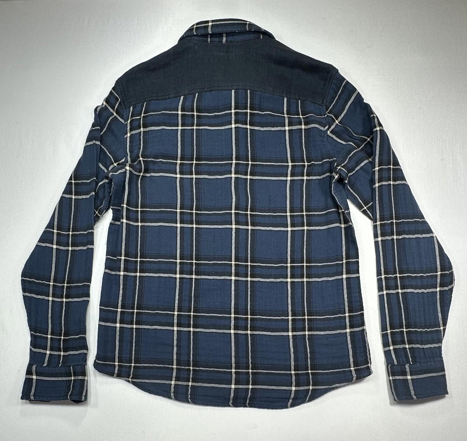 Other David Bitton Buffalo Regular Fit Flannel Button Down Blue S Size US S / EU 44-46 / 1 - 2 Thumbnail