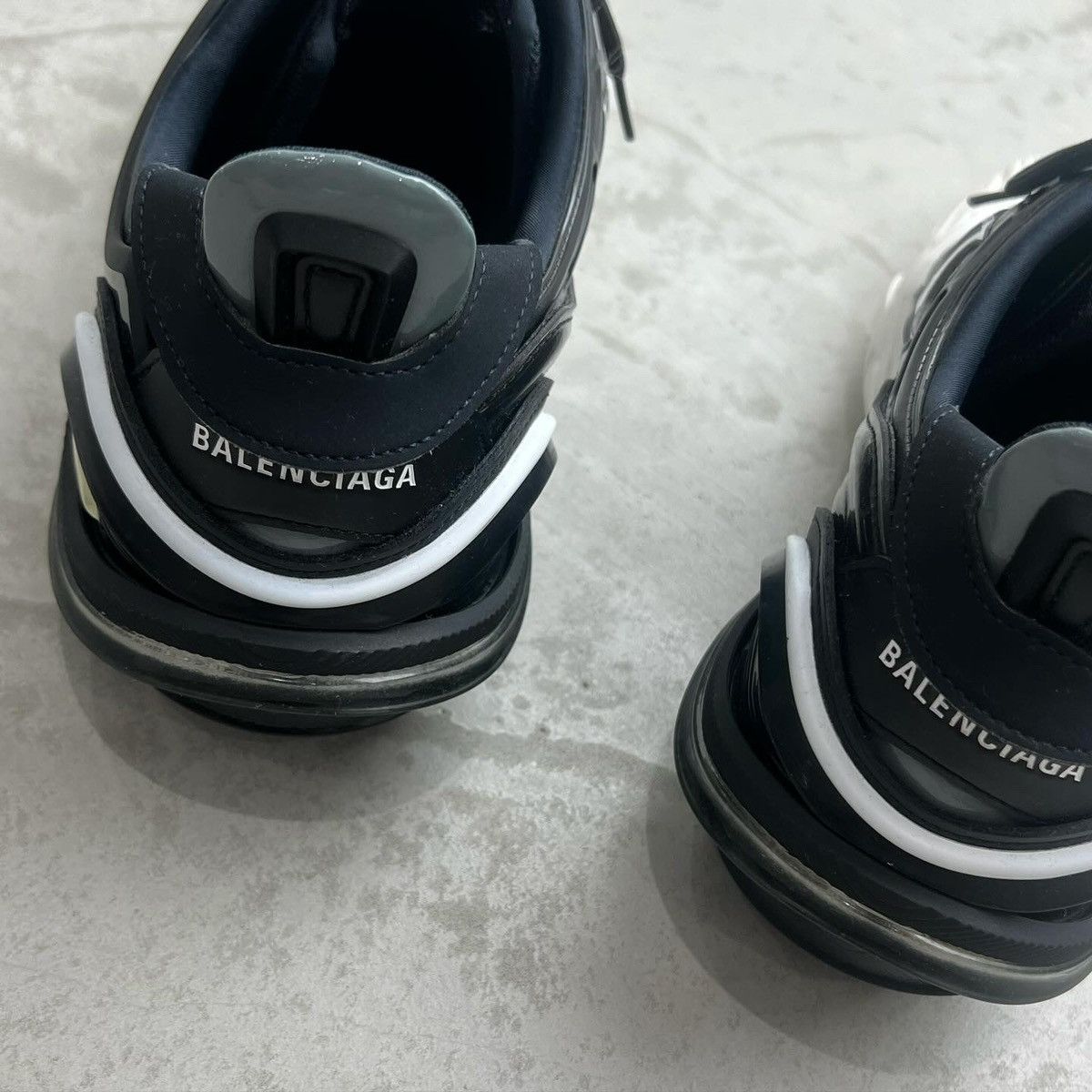 Balenciaga Balenciaga Tyrex Sneaker (Black / White) Size US 11 / EU 44 - 5 Thumbnail
