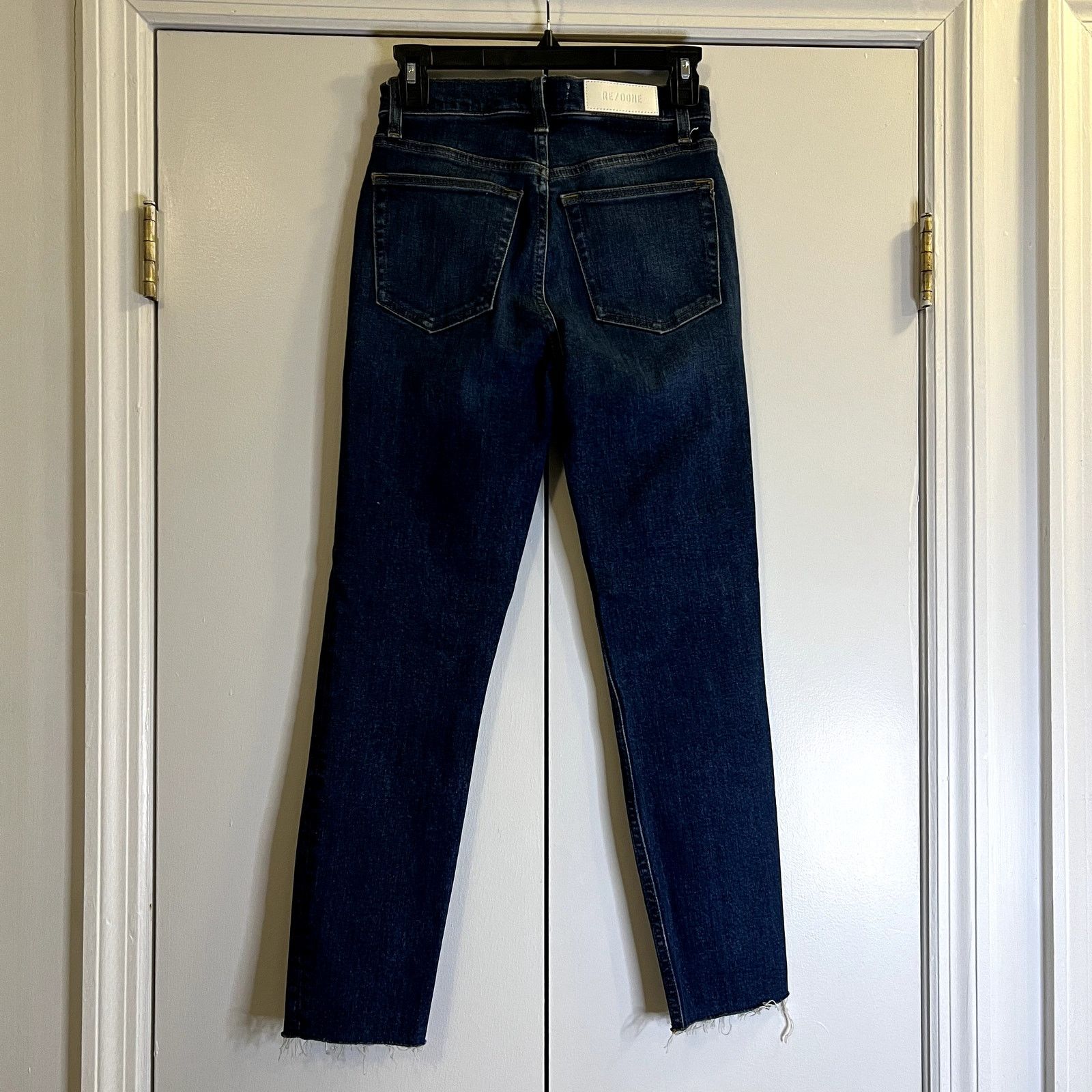 RE/DONE Re/done 70s cropped high rise jeans blue size 25 New Size 25" / US 0 / IT 36 - 4 Thumbnail
