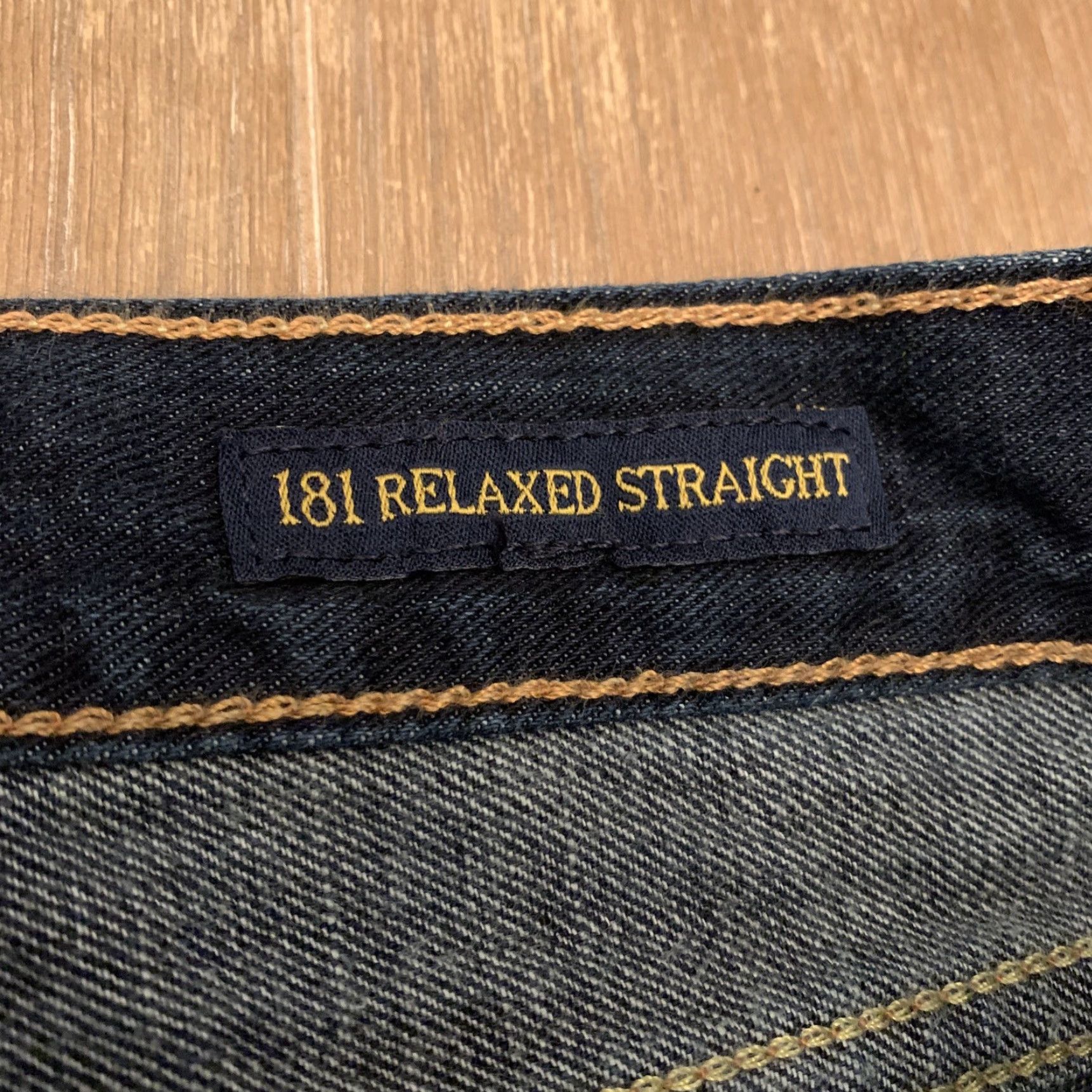 Lucky Brand Lucky Brand 181 Relaxed Straight Jeans Mens 38x32 Blue Dark Wash American Size US 38 / EU 54 - 5 Thumbnail