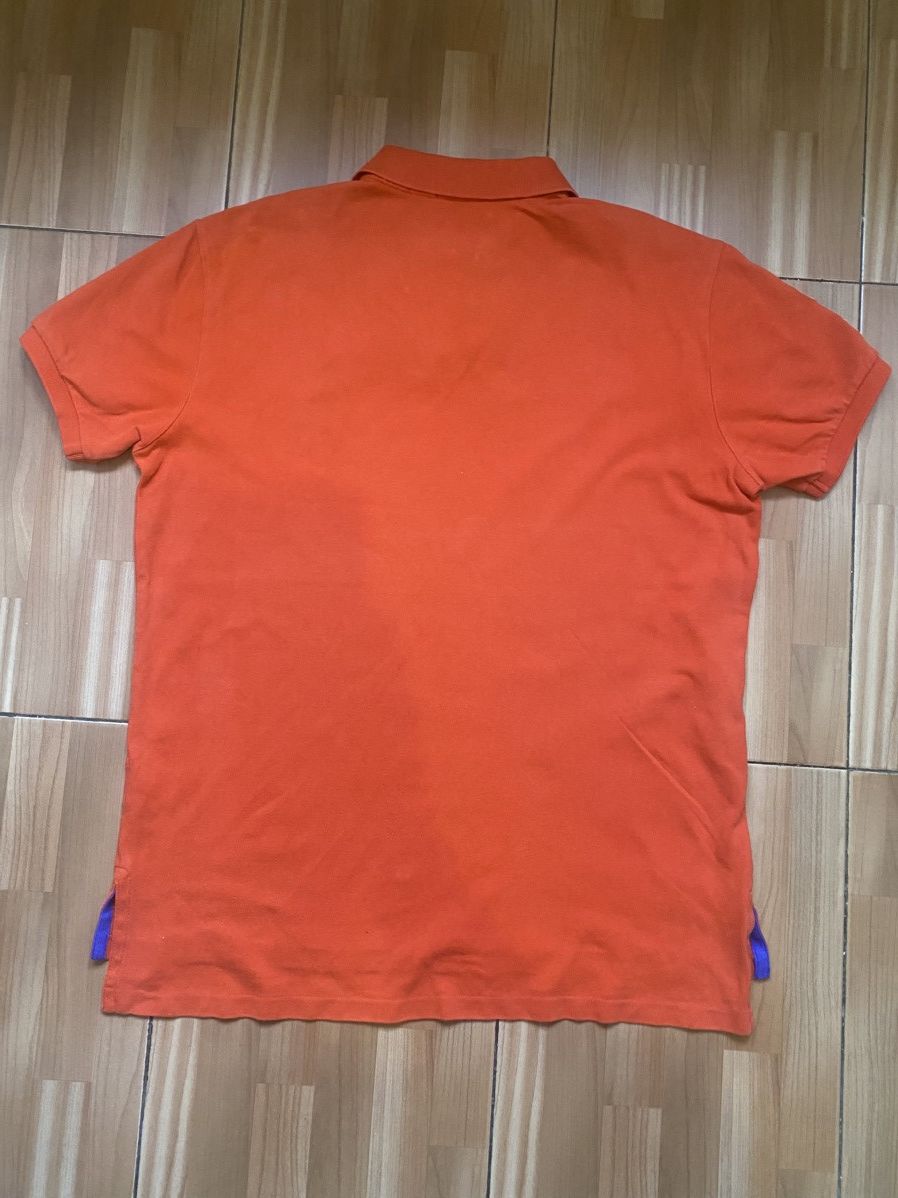 Polo Ralph Lauren × Ralph Lauren × Vintage Polo Ralph Lauren Men’s Polo Shirt Big Pony Orange Size US L / EU 52-54 / 3 - 9 Thumbnail