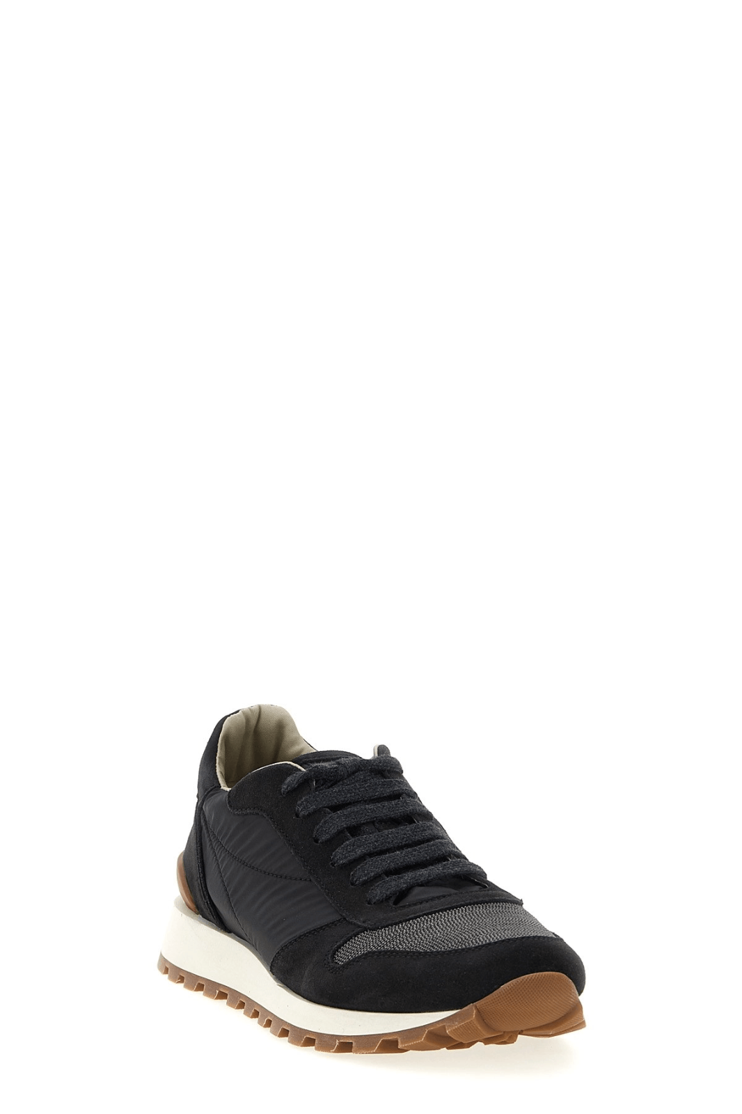 Brunello Cucinelli BRUNELLO CUCINELLI Black Suede Sneakers New & Authentic Size US 10 / IT 40 - 2 Thumbnail