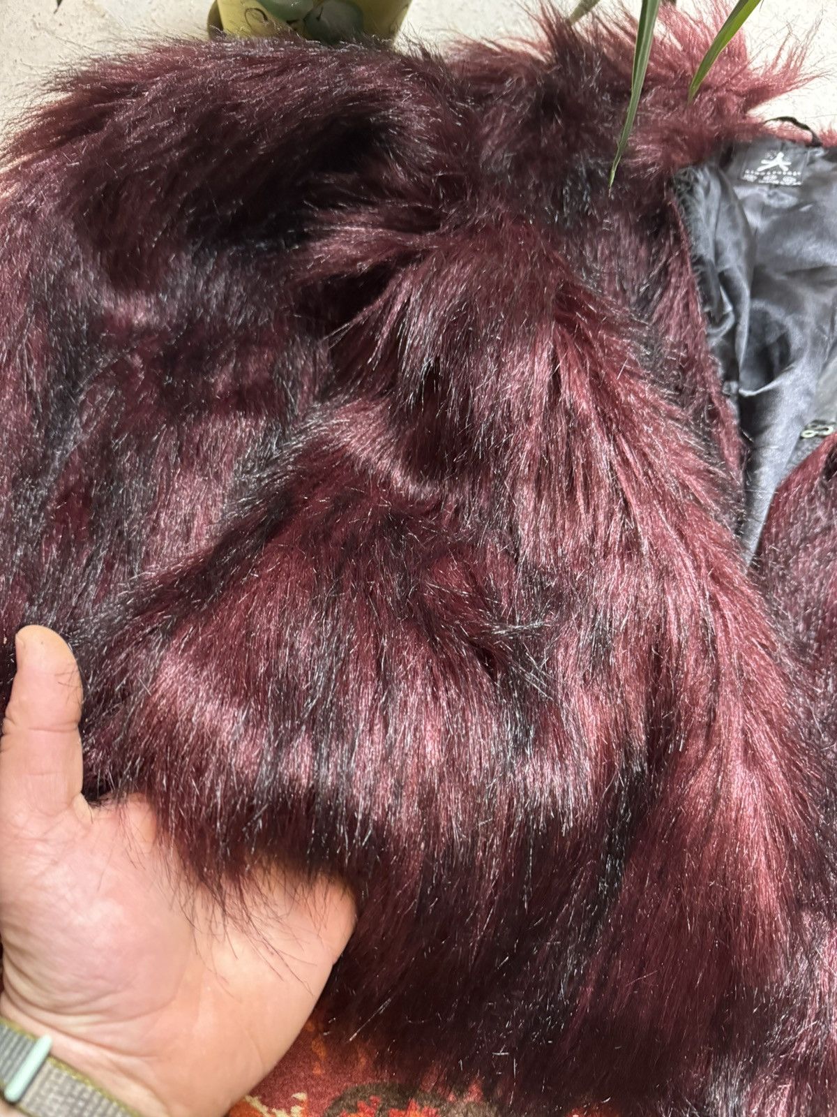 If Six Was Nine Atmosphere Opium Fuzzy Fur Owens Style Vest Sweatshirts Size US M / EU 48-50 / 2 - 3 Thumbnail