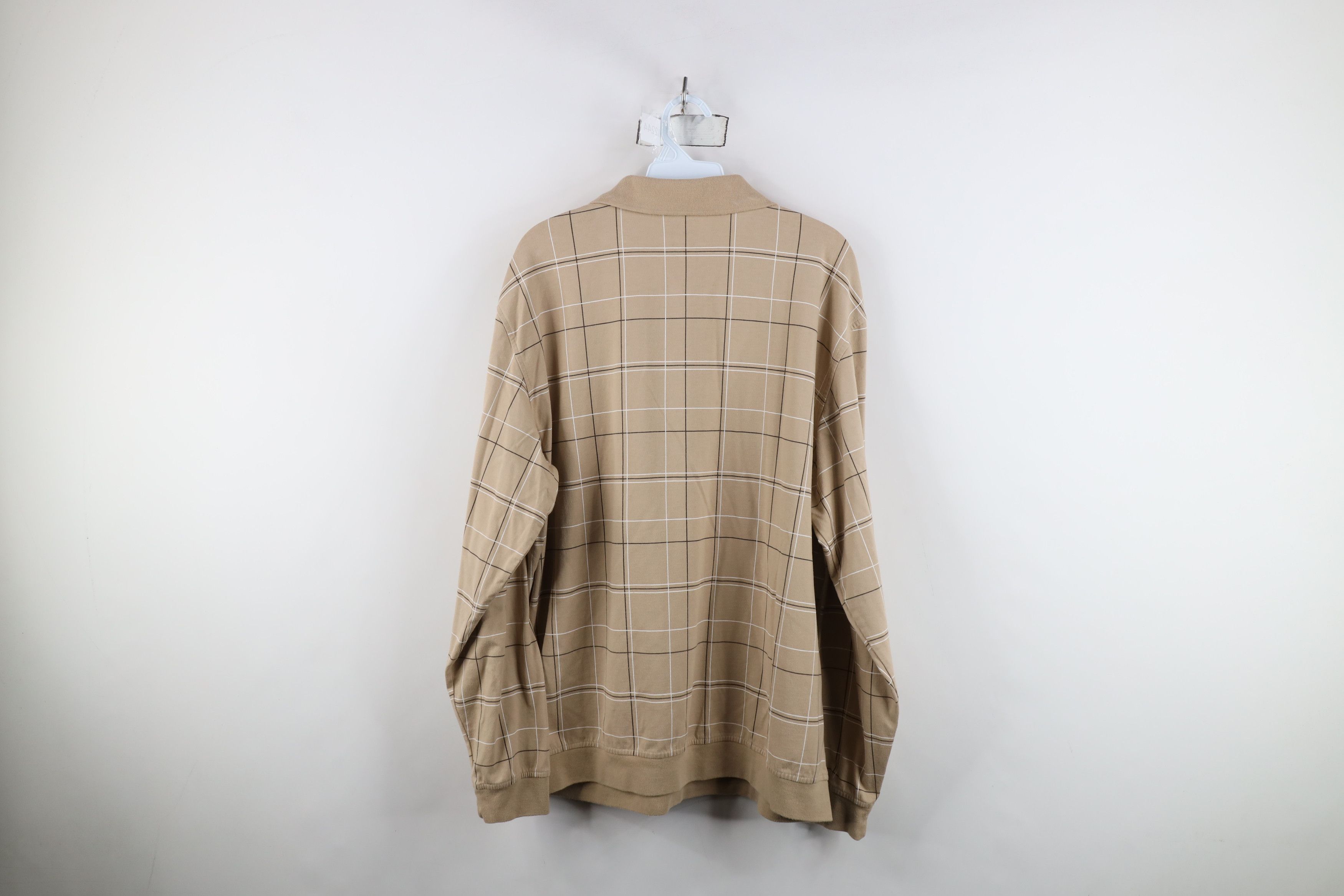 Vintage Vintage 90s Streetwear Knit Pullover Long Sleeve Polo Shirt Size US XL / EU 56 / 4 - 12 Thumbnail