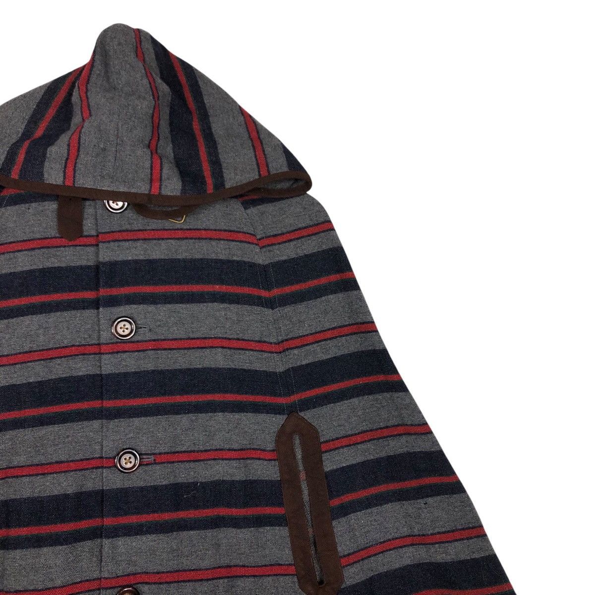 45rpm 📌Vintage Cloak Bomber Jacket Wool Hickory Chore Size US M / EU 48-50 / 2 - 7 Thumbnail