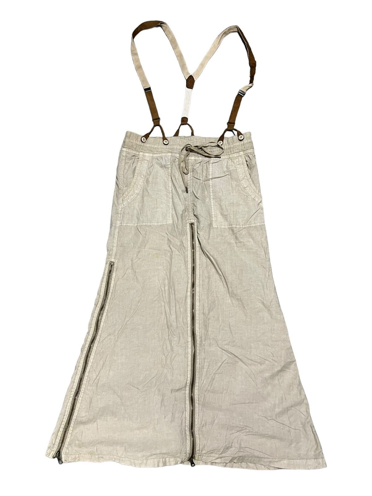 image of If Six Was Nine x Le Grande Bleu L G B G.o.a Military Skirt Suspender Skirt Expandable Bondage Punk