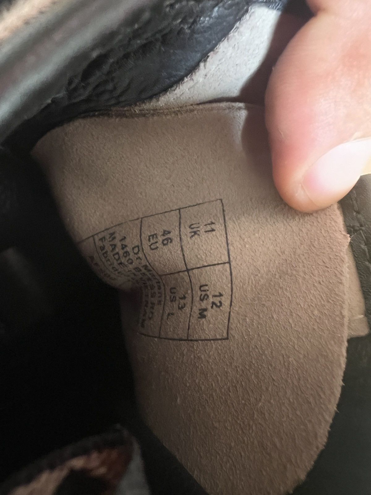Rick Owens Dr. Martens X Rick Owens Size US 12 / EU 45 - 7 Thumbnail