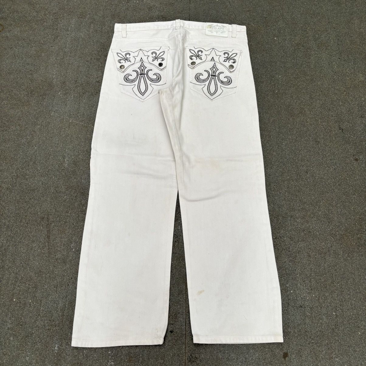 JNCO × Vintage Crazy Vintage Red Ape Baggy Jeans Size US 36 / EU 52 - 1 Thumbnail