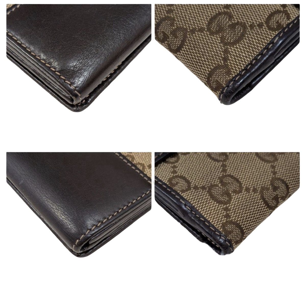 Gucci GUCCI GG Canvas Lovely Heart Continental Bifold Long Wallet Size ONE SIZE - 6 Thumbnail