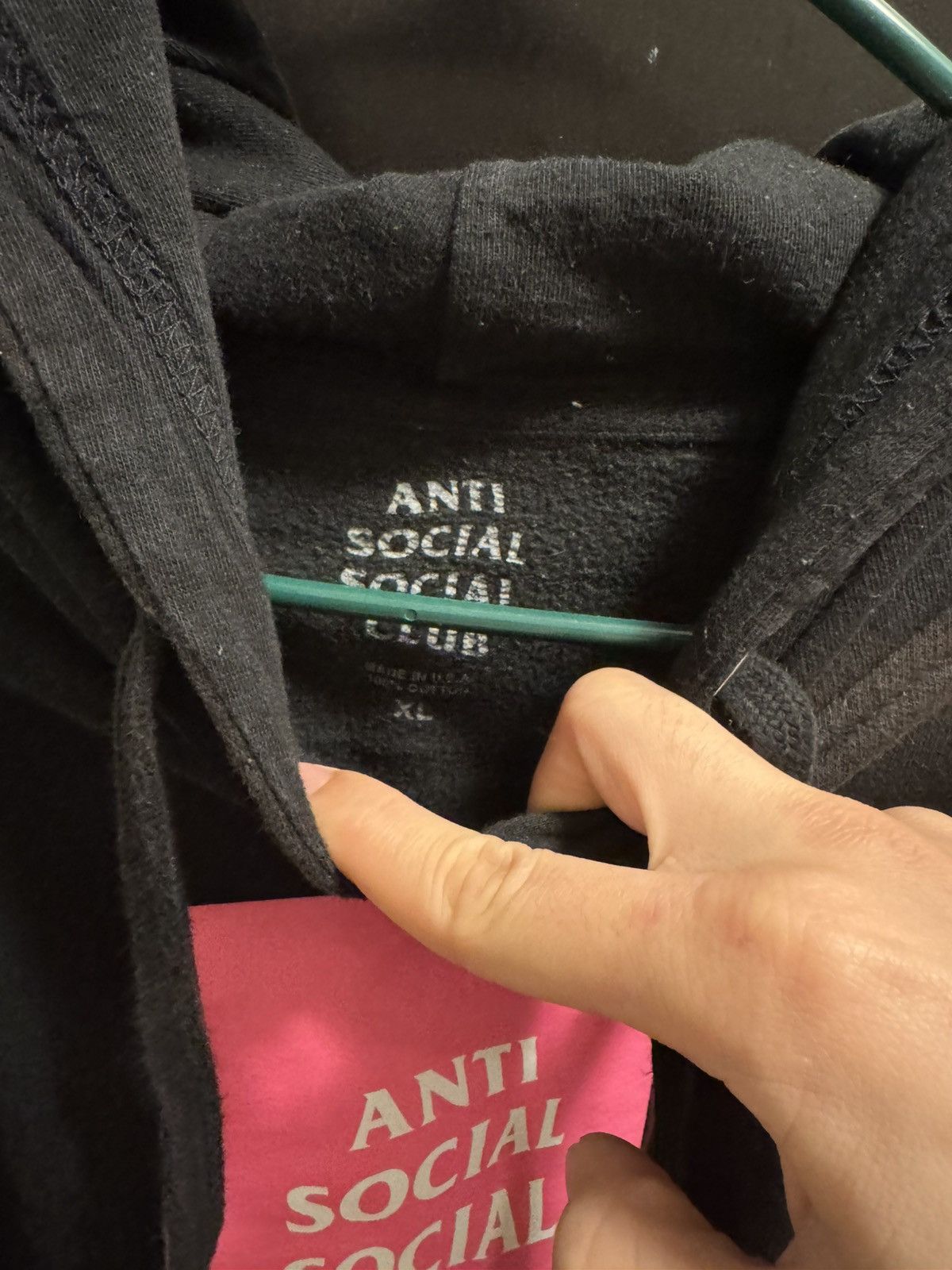 Anti Social Social Club Assc hoodie Size US XL / EU 56 / 4 - 2 Thumbnail