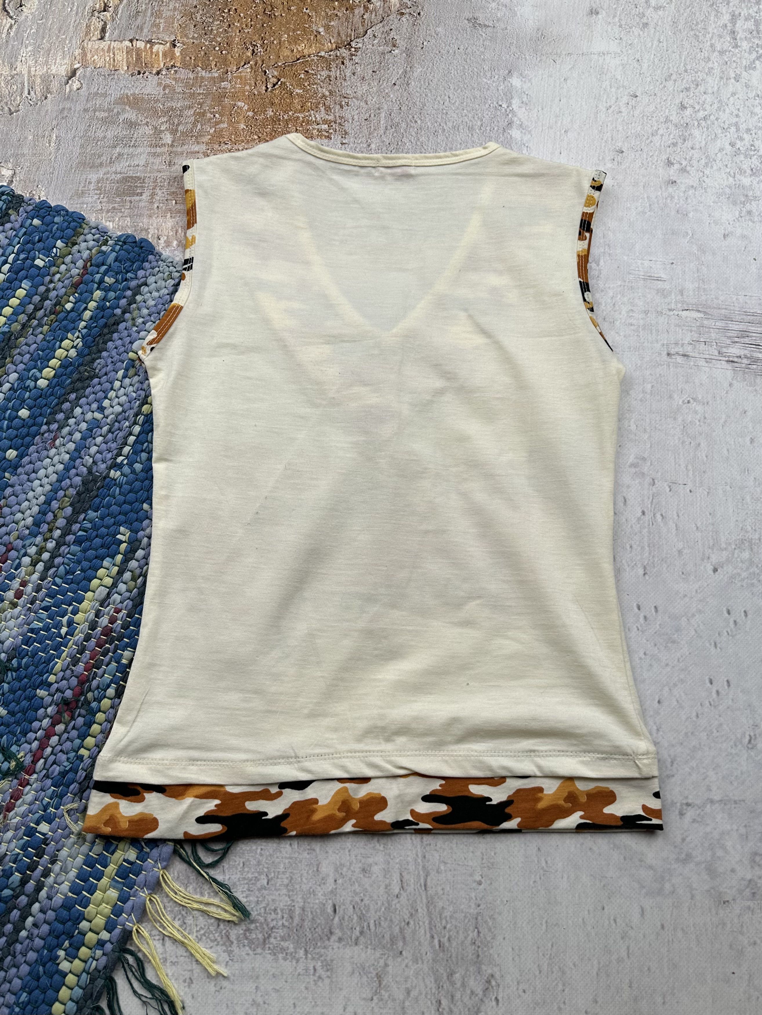 Japanese Brand Vintage Tank Top A70(374)(E9) Size M / US 6-8 / IT 42-44 - 2 Thumbnail