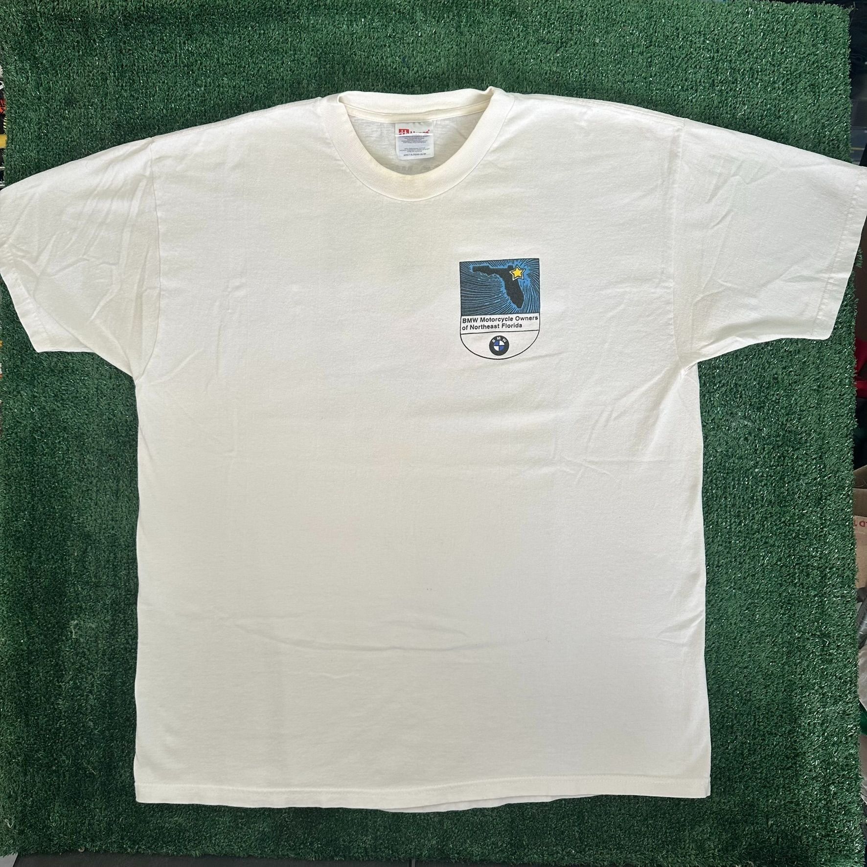 BMW Vintage Y2K BMW Motorcycles T-Shirt Florida Biker Rally Tee Size US XL / EU 56 / 4 - 5 Thumbnail