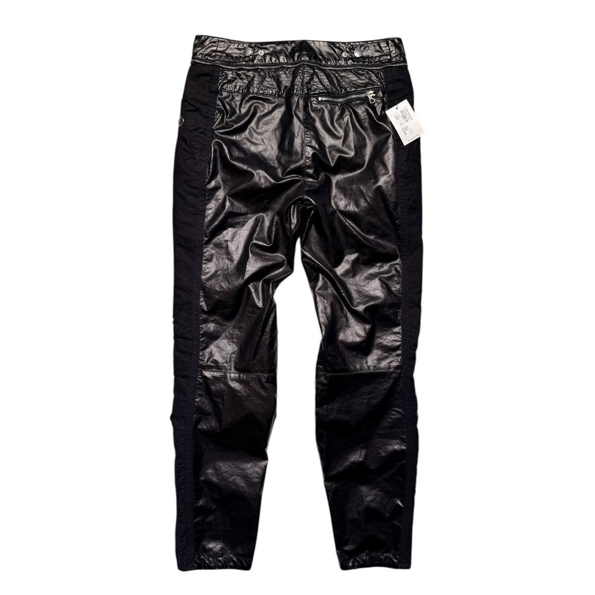 Dries Van Noten Waxed moto trouser Size US 32 / EU 48 - 2 Thumbnail