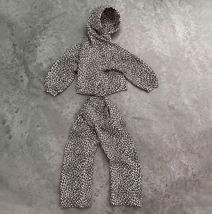 Other Leopard Print Hoodie & Sweatpants Set Size US M / EU 48-50 / 2 - 1 Thumbnail