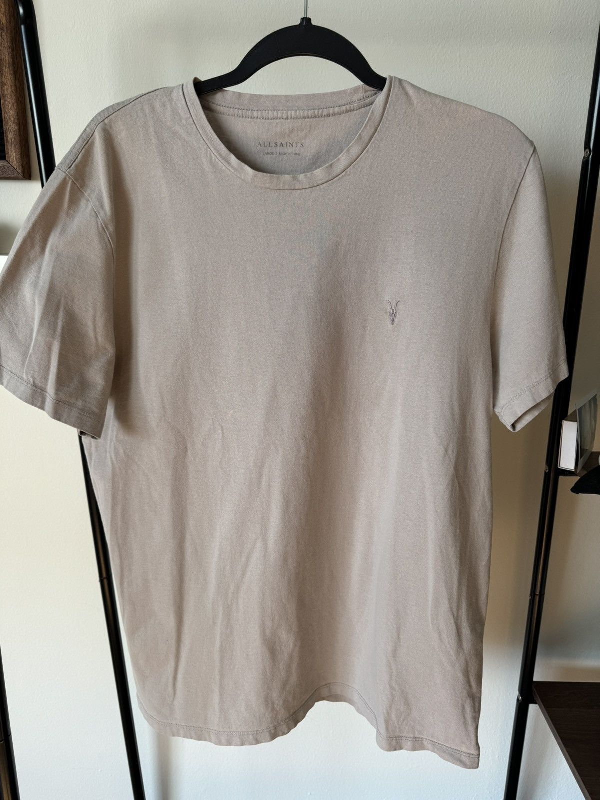 Allsaints Grey Allsaints TShirt Size US L / EU 52-54 / 3 - 1 Thumbnail