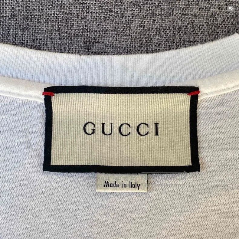 Gucci Gucci Leopard embroidered cotton short-sleeved T-shirt Size US L / EU 52-54 / 3 - 7 Thumbnail