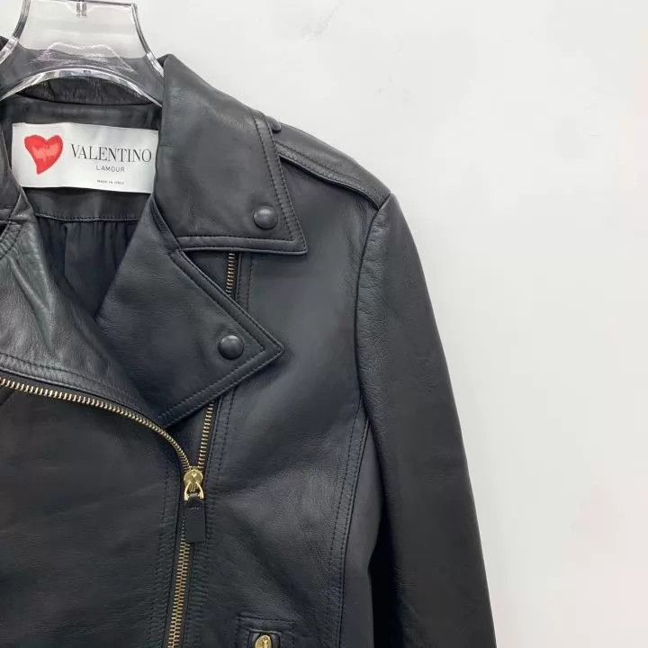 Valentino Valentino Black love print sheepskin Size L / US 10 / IT 46 - 3 Thumbnail