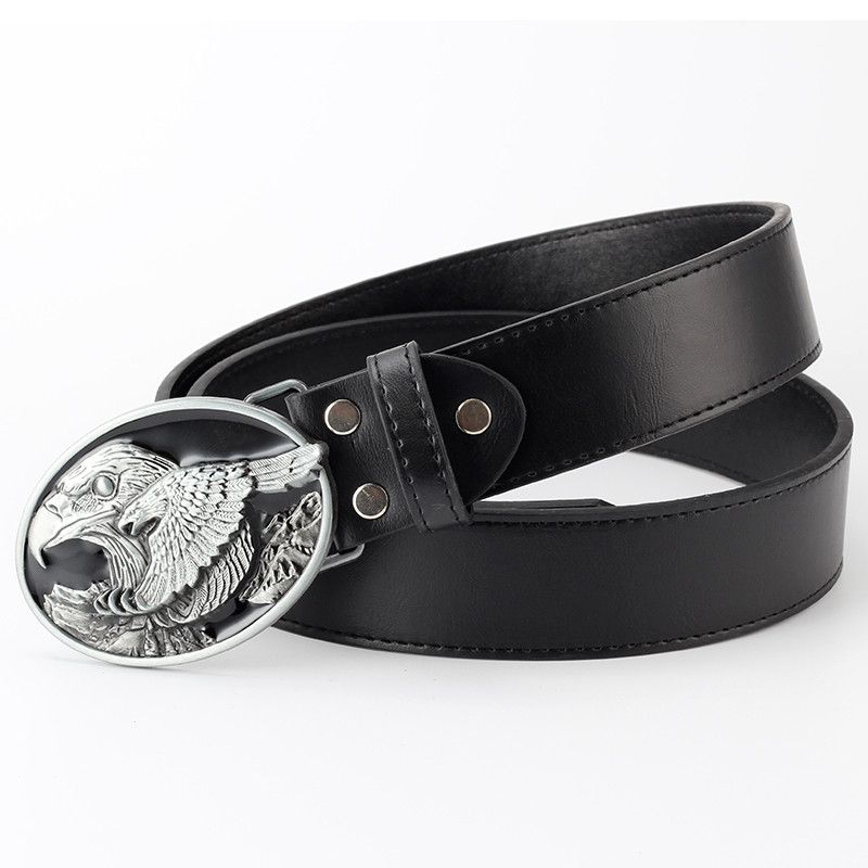Designer New Trend Vintage Belt Riveted Belts Menswear Accessories Size ONE SIZE - 1 Thumbnail
