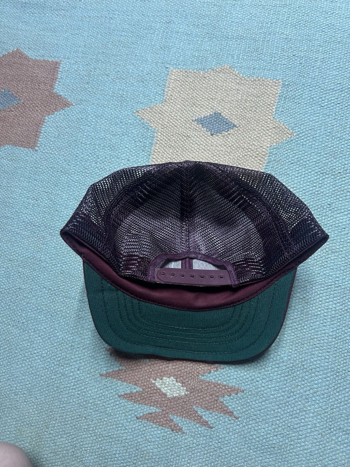 Vintage Vtg 80s trucker hat Ashland Coal Inc red patch USA SnapBack Size ONE SIZE - 4 Thumbnail