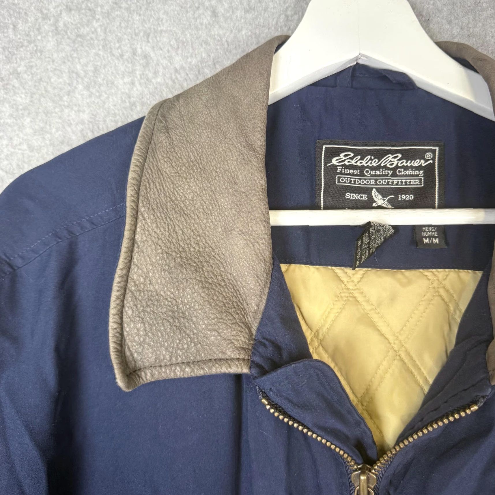 Eddie Bauer VINTAGE Eddie Bauer Field Jacket Coat Mens M Blue Size US M / EU 48-50 / 2 - 4 Thumbnail