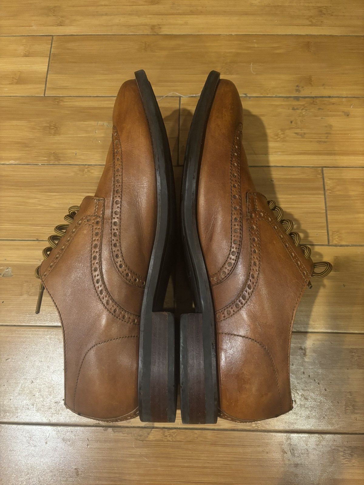 Cole Haan Cole Haan wingtip shoes.mf-223 Size US 12 / EU 45 - 5 Thumbnail
