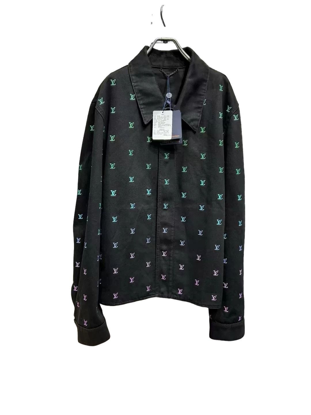 Louis Vuitton Louis Vuitton Rainbow Monogram Denim Jacket Size 56 Size US XL / EU 56 / 4 - 1 Thumbnail
