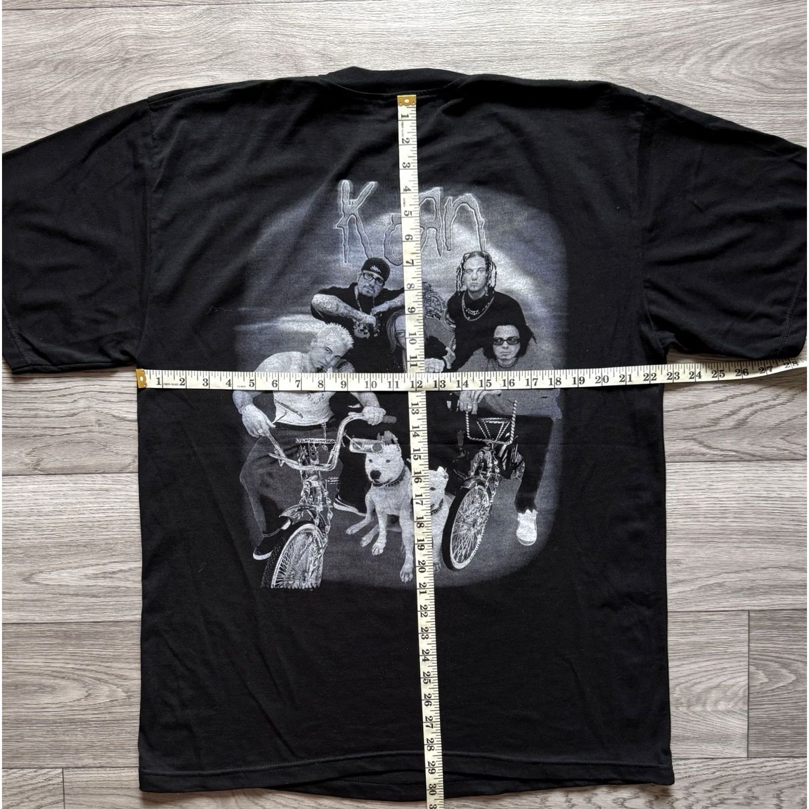 Vintage VINTAGE Band Shirt KORN Stone Sour MarilynManson Limp Bizkit XL Black Mens T-Shirt Band Size US XL / EU 56 / 4 - 3 Thumbnail