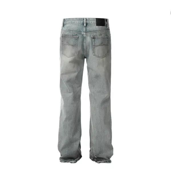 Japanese Brand Washed distressed punk hip-hop trendy jeans Size US 32 / EU 48 - 3 Thumbnail