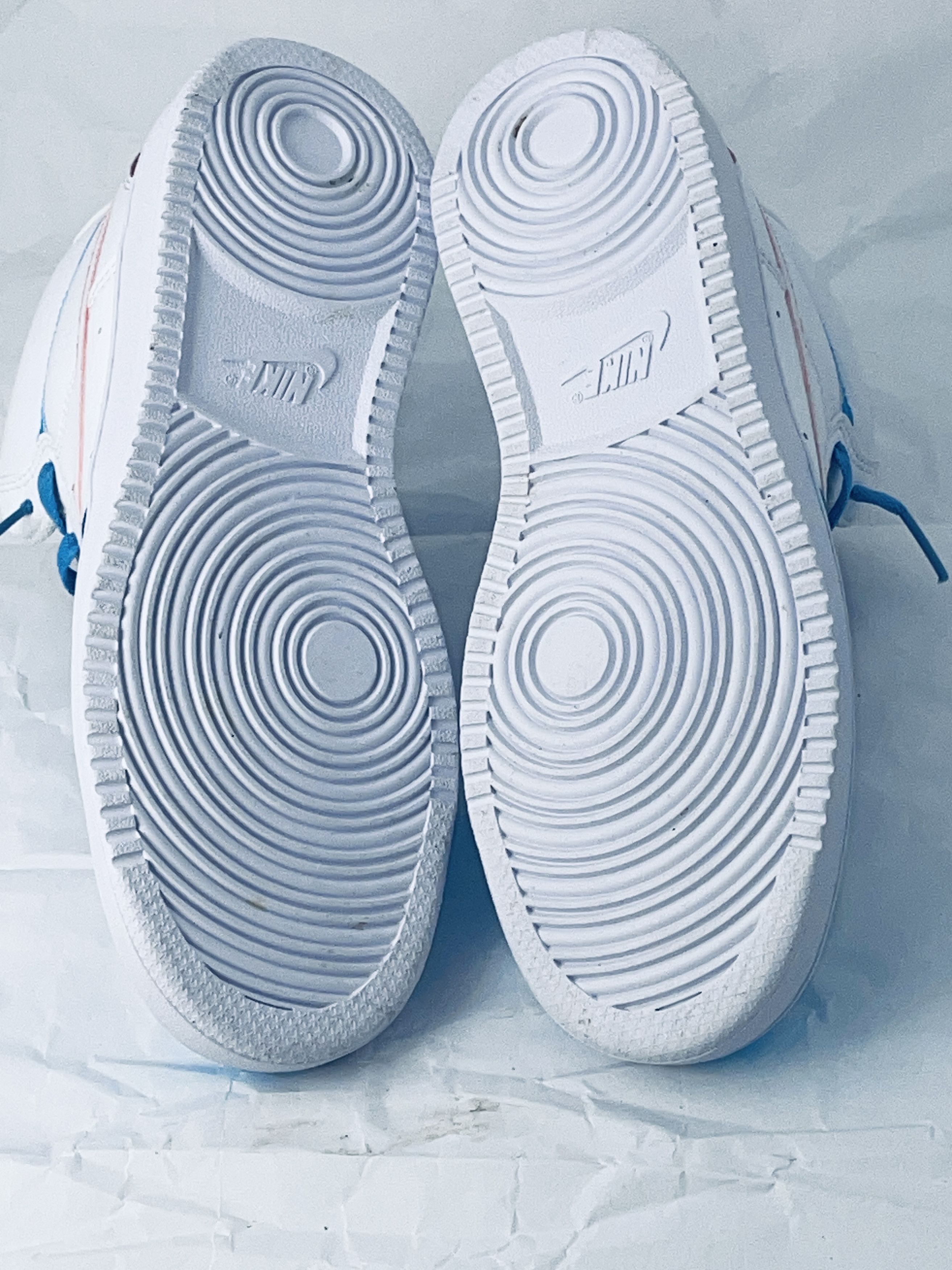 Nike 👟 29,90 € – Nike Court Mid Weiß/Blau – gebraucht Size US 6.5 / EU 39-40 - 7 Thumbnail