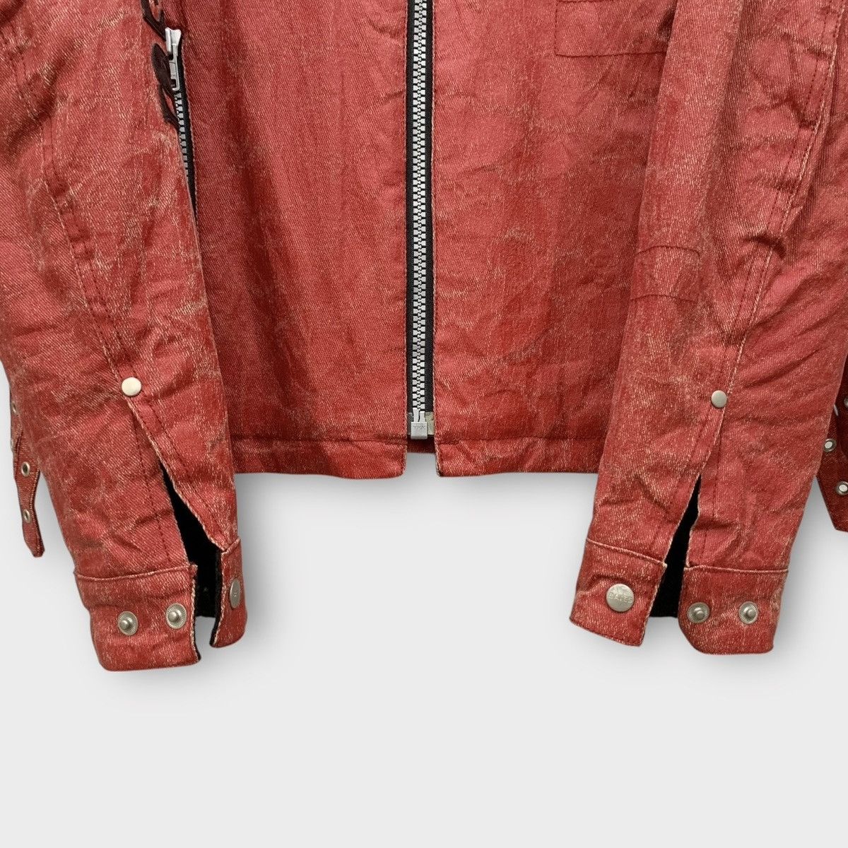 Sports Specialties VINTAGE DISTRESSED BATES LEATHERS CUSTOM BIKER JACKET Size US M / EU 48-50 / 2 - 12 Thumbnail