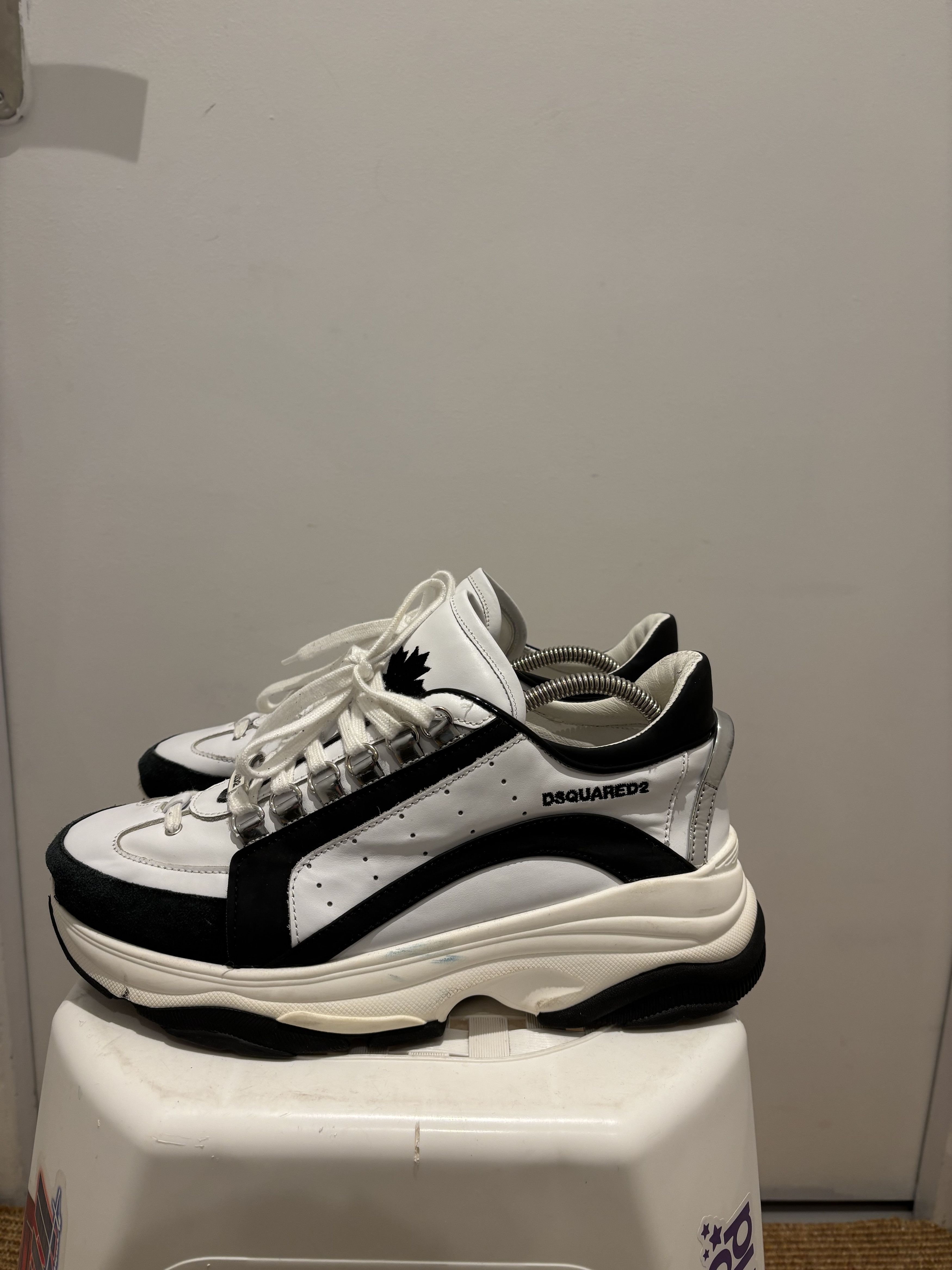 Dsquared2 Basket de luxe Dsquared2 Bumpy 551 Size US 11 / EU 44 - 4 Thumbnail