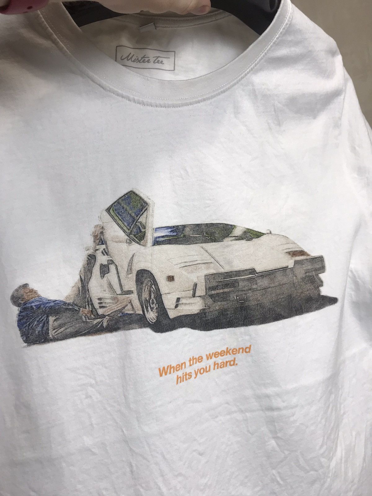 Vintage 🔥 Rare Wolf of Wall Street Car Hard Weekend Dicaprio Belford Size US XXL / EU 58 / 5 - 6 Thumbnail