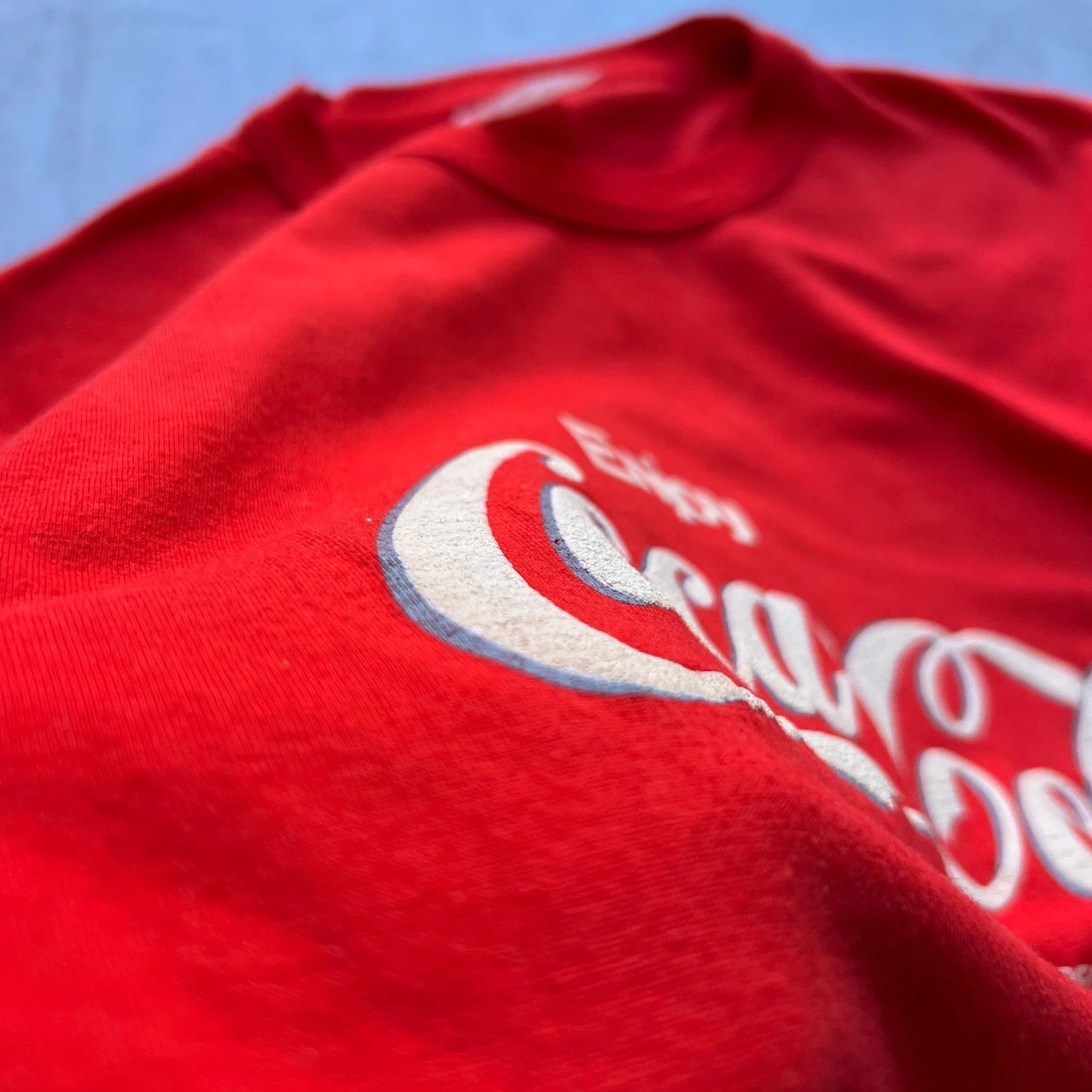 Coca Cola vintage 50s Coca-Cola t shirt retro rare enjoy Pepsi USA tee Size US M / EU 48-50 / 2 - 6 Thumbnail