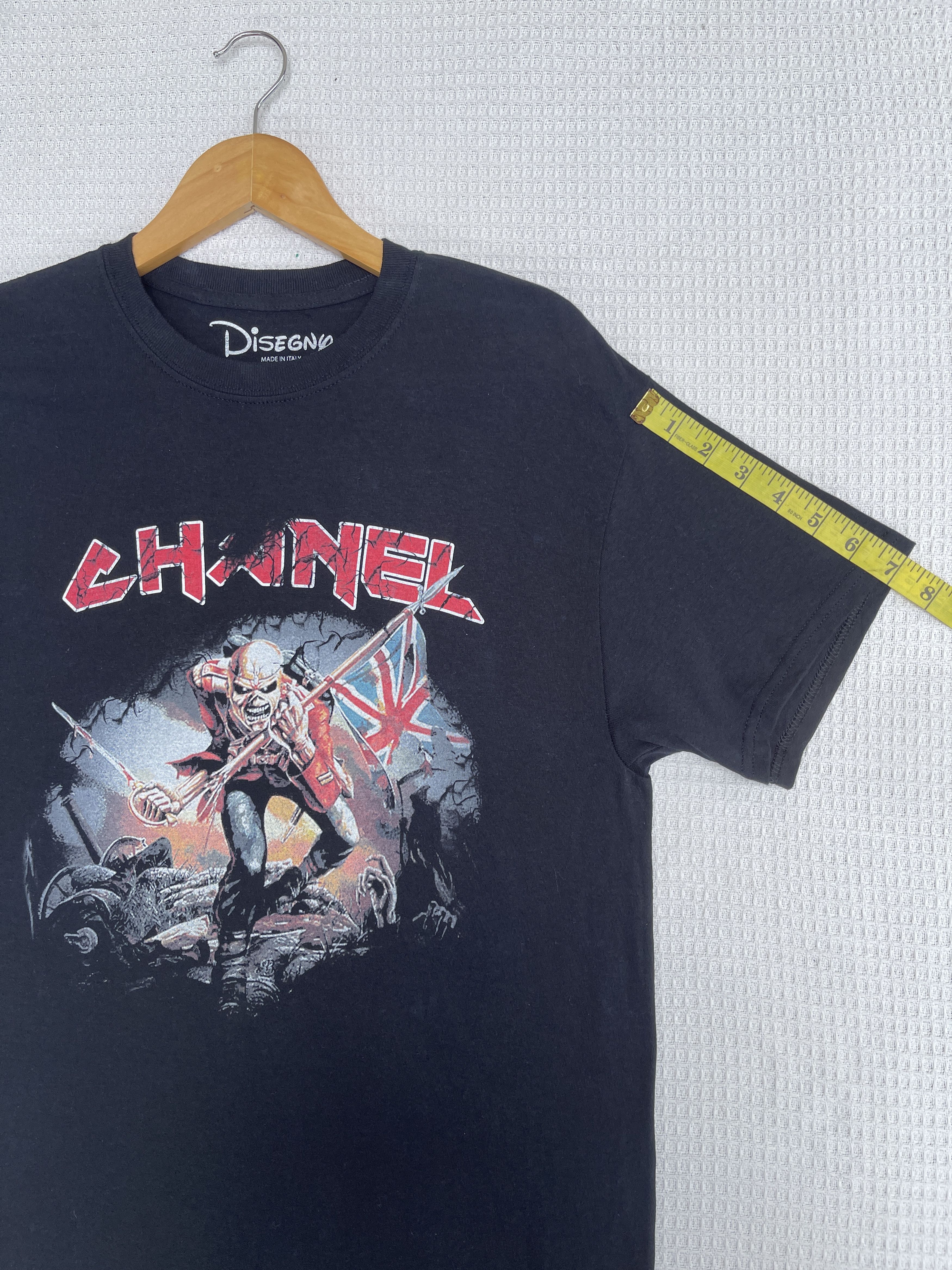 Last Drop🔥Rare🔥Designer Chanel x Iron Maiden Band T-Shirt