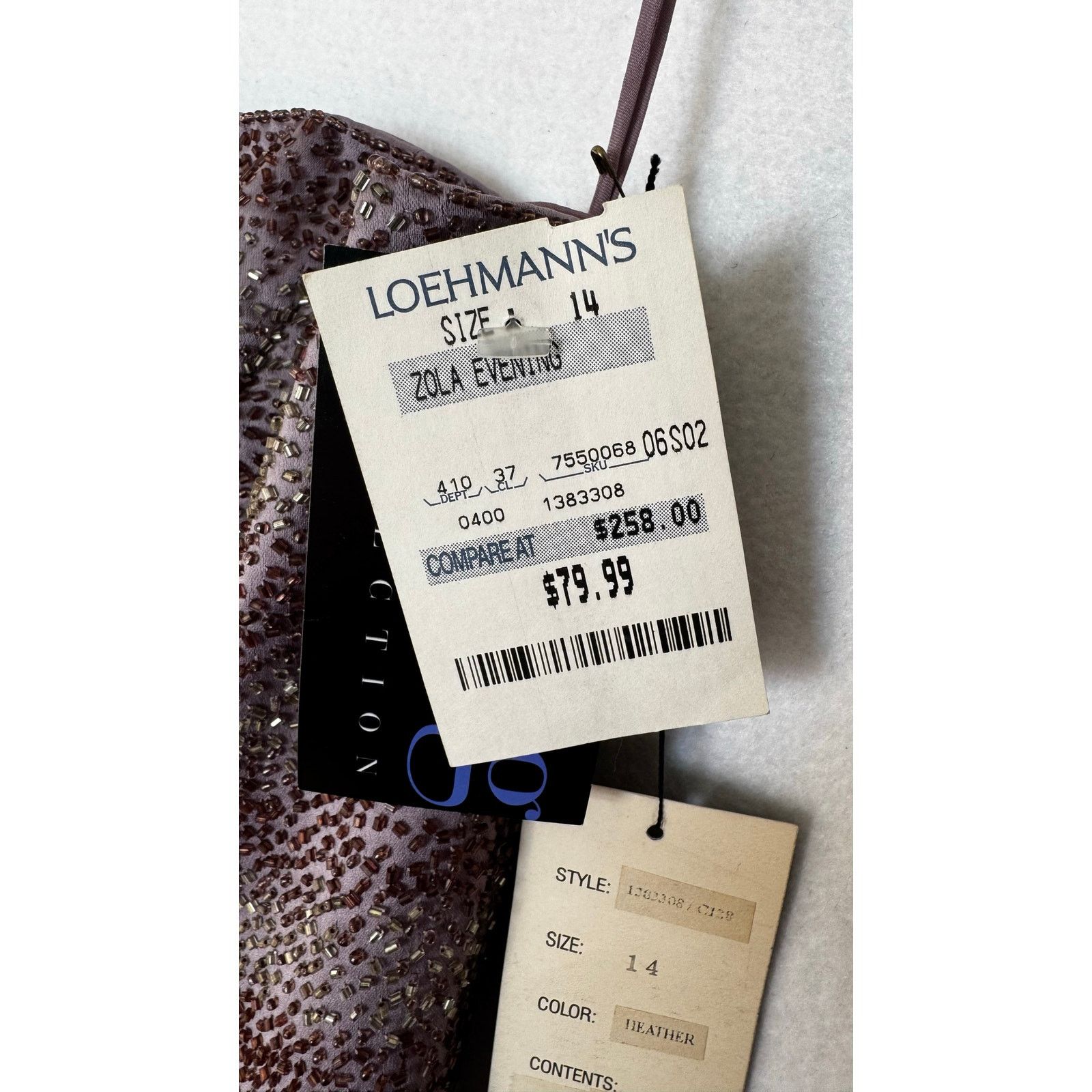 Other Zola Evening David Minka Y2K Beaded Corset Top 14 NWT Size L / US 10 / IT 46 - 7 Thumbnail