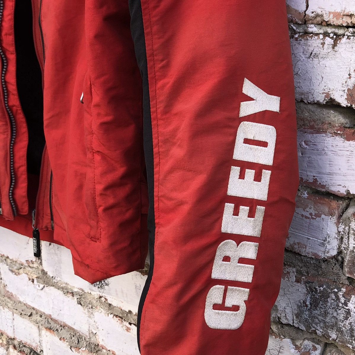 Japanese Brand Vintage Greedy Racing Riding Sun Faded Jacket Size US M / EU 48-50 / 2 - 4 Thumbnail