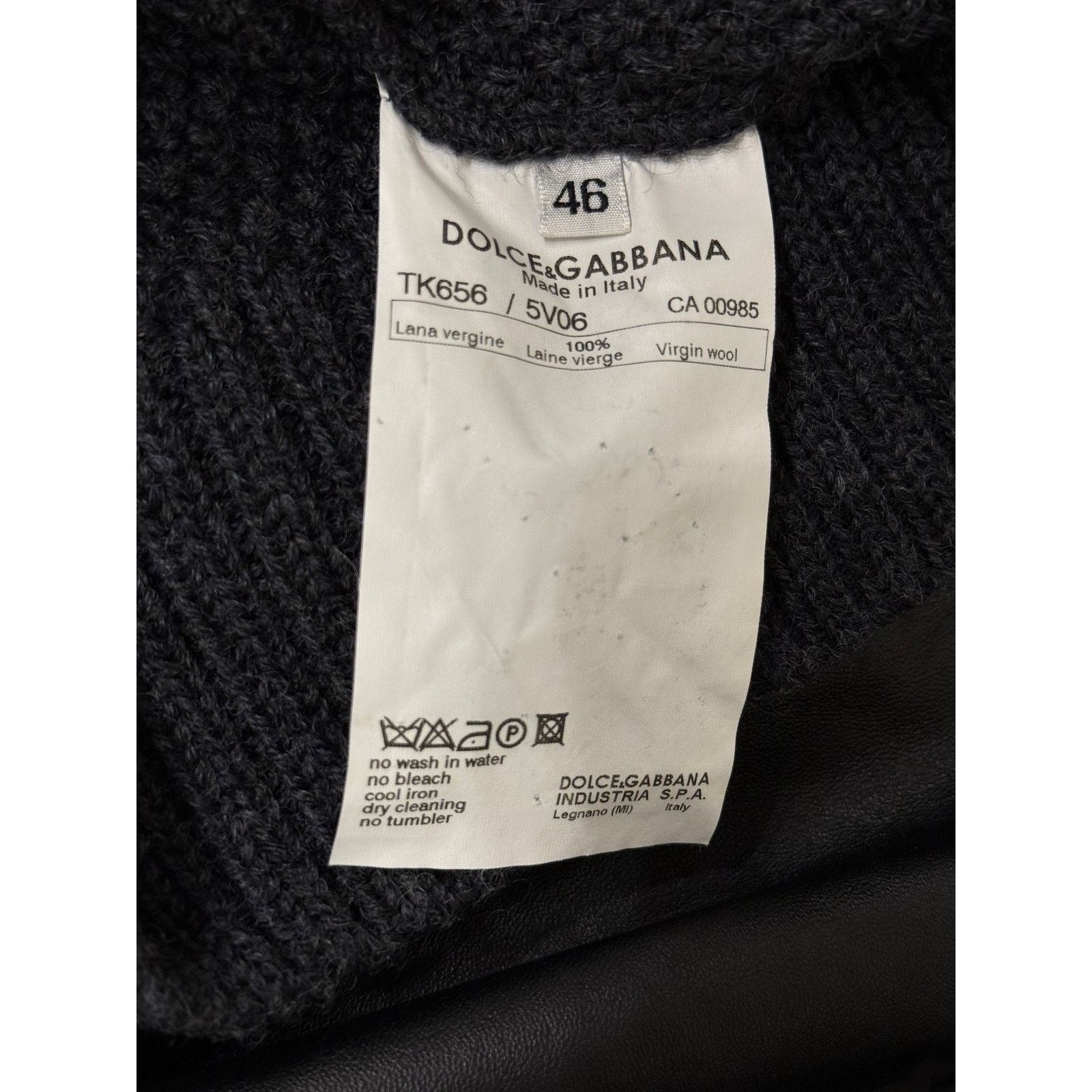 Dolce & Gabbana A/W2003 Dolce & Gabbana runway multi zipper modular knit Size L / US 10 / IT 46 - 9 Thumbnail