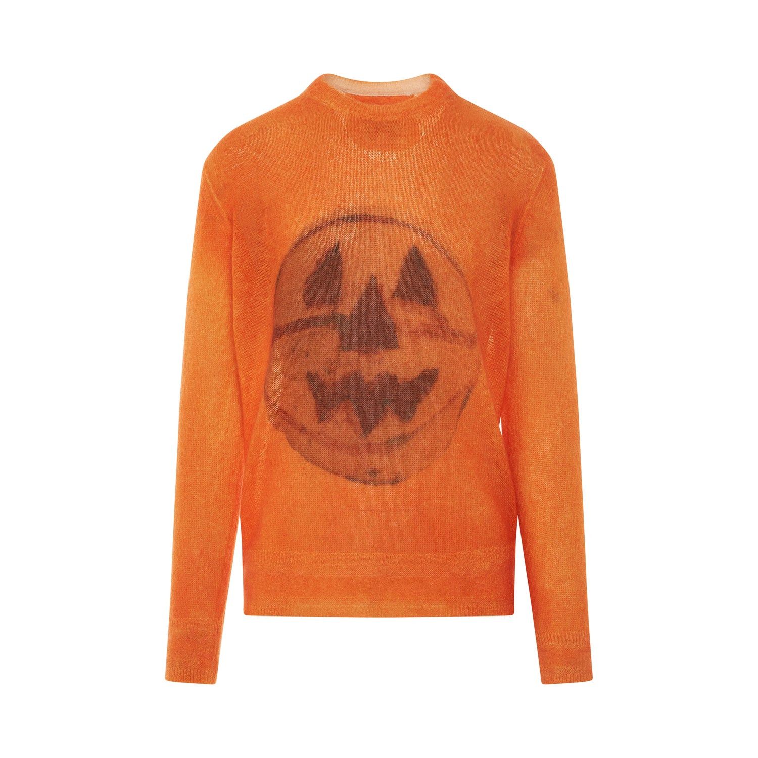 o1mris0824 Print Sweaters in Pumpkin