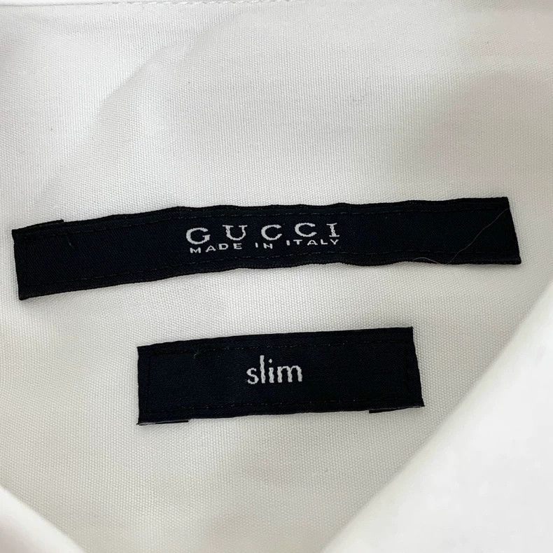 Gucci Gucci Size 39 White pocket print design cotton lapel singl Size US XXS / EU 40 - 5 Thumbnail