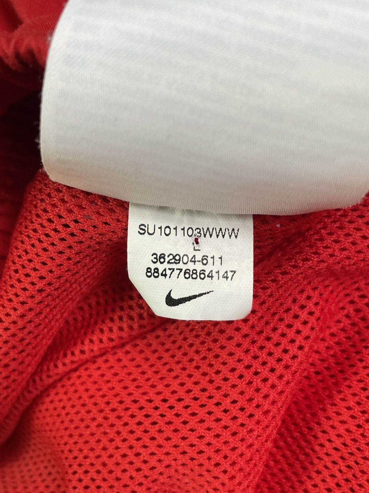 Nike Vintage Nike Basketball Swoosh Big Logo Track Shorts Y2k Size US 34 / EU 50 - 8 Thumbnail